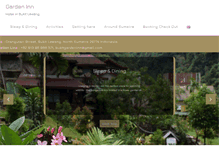 Tablet Screenshot of bukitlawang-garden-inn.com